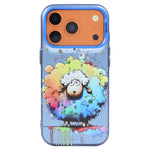 Serie di dipinti a olio con motivo animale PC + custodia per telefono in TPU, For iPhone 17 Pro