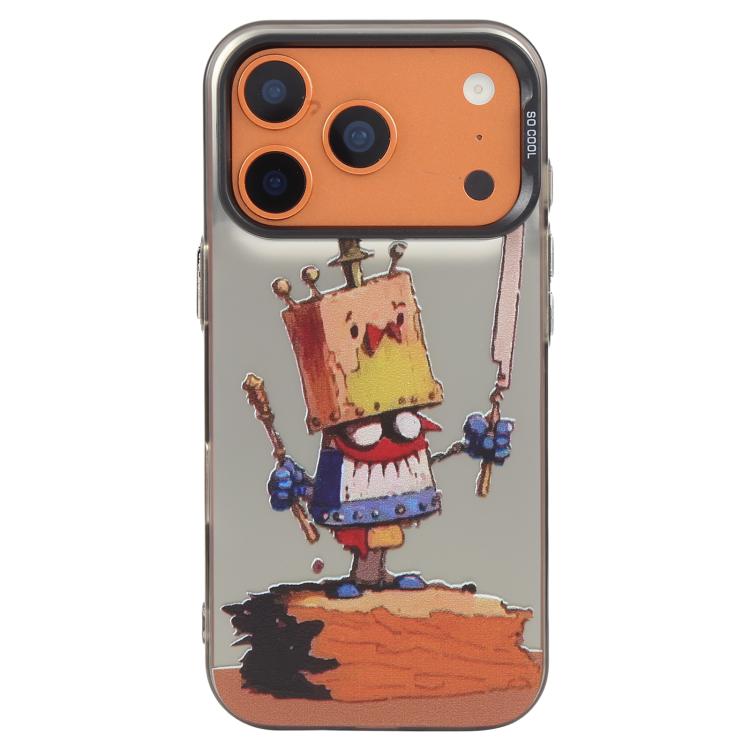 Serie di dipinti a olio con motivo animale PC + custodia per telefono in TPU, For iPhone 17 Pro