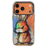 Serie di dipinti a olio con motivo animale PC + custodia per telefono in TPU, For iPhone 17 Pro