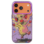 Serie di dipinti a olio con motivo animale PC + custodia per telefono in TPU, For iPhone 17 Pro Max