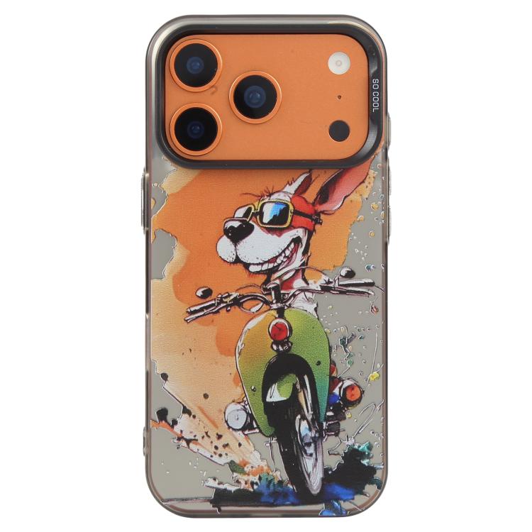 Serie di dipinti a olio con motivo animale PC + custodia per telefono in TPU, For iPhone 17 Pro Max