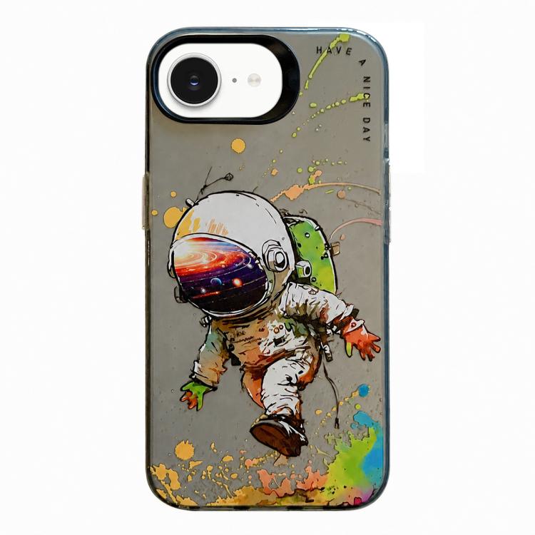 Serie di dipinti a olio con motivo animale PC + custodia per telefono in TPU, For iPhone 17e / 16e
