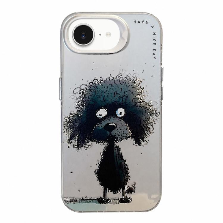 Serie di dipinti a olio con motivo animale PC + custodia per telefono in TPU, For iPhone 17e / 16e