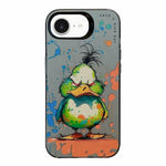 Serie di dipinti a olio con motivo animale PC + custodia per telefono in TPU, For iPhone 17e / 16e