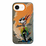 Serie di dipinti a olio con motivo animale PC + custodia per telefono in TPU, For iPhone 17e / 16e