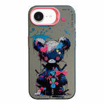 Serie di dipinti a olio con motivo animale PC + custodia per telefono in TPU, For iPhone 17e / 16e