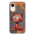 Serie di dipinti a olio con motivo animale PC + custodia per telefono in TPU, For iPhone XR