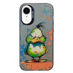 Serie di dipinti a olio con motivo animale PC + custodia per telefono in TPU, For iPhone XR