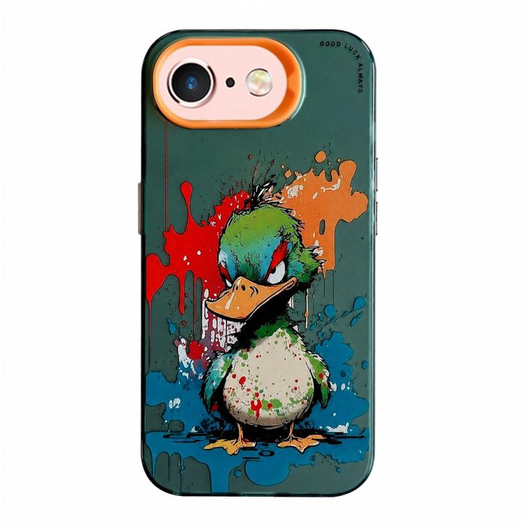 Serie di dipinti a olio con motivo animale PC + custodia per telefono in TPU, For iPhone 6s / 6