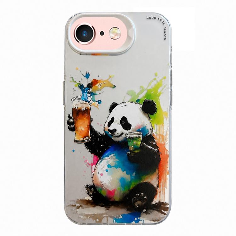 Serie di dipinti a olio con motivo animale PC + custodia per telefono in TPU, For iPhone 6s / 6