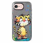 Serie di dipinti a olio con motivo animale PC + custodia per telefono in TPU, For iPhone 6s Plus / 6 Plus