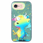 Serie di dipinti a olio con motivo animale PC + custodia per telefono in TPU, For iPhone 6s Plus / 6 Plus