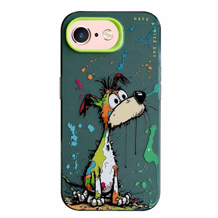 Serie di dipinti a olio con motivo animale PC + custodia per telefono in TPU, For iPhone 6s Plus / 6 Plus