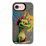 Serie di dipinti a olio con motivo animale PC + custodia per telefono in TPU, For iPhone 6s Plus / 6 Plus