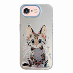 Serie di dipinti a olio con motivo animale PC + custodia per telefono in TPU, For iPhone 6s Plus / 6 Plus