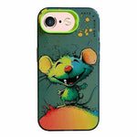 Serie di dipinti a olio con motivo animale PC + custodia per telefono in TPU, For iPhone 6s Plus / 6 Plus