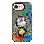 Serie di dipinti a olio con motivo animale PC + custodia per telefono in TPU, For iPhone 6s Plus / 6 Plus