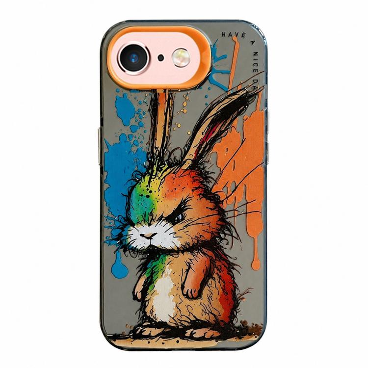 Serie di dipinti a olio con motivo animale PC + custodia per telefono in TPU, For iPhone 6s Plus / 6 Plus
