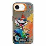 Serie di dipinti a olio con motivo animale PC + custodia per telefono in TPU, For iPhone 7 / 8 / SE 2020