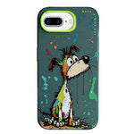 Serie di dipinti a olio con motivo animale PC + custodia per telefono in TPU, For iPhone 7 Plus / 8 Plus