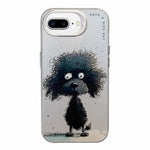Serie di dipinti a olio con motivo animale PC + custodia per telefono in TPU, For iPhone 7 Plus / 8 Plus