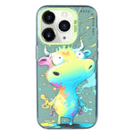 Serie di dipinti a olio con motivo animale PC + custodia per telefono in TPU, For iPhone 11 Pro