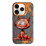 Serie di dipinti a olio con motivo animale PC + custodia per telefono in TPU, For iPhone 11 Pro