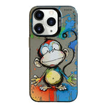 Serie di dipinti a olio con motivo animale PC + custodia per telefono in TPU, For iPhone 11 Pro