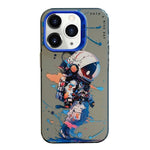 Serie di dipinti a olio con motivo animale PC + custodia per telefono in TPU, For iPhone 11 Pro
