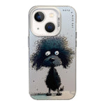 Serie di dipinti a olio con motivo animale PC + custodia per telefono in TPU, For iPhone 13 mini