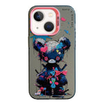 Serie di dipinti a olio con motivo animale PC + custodia per telefono in TPU, For iPhone 13 mini
