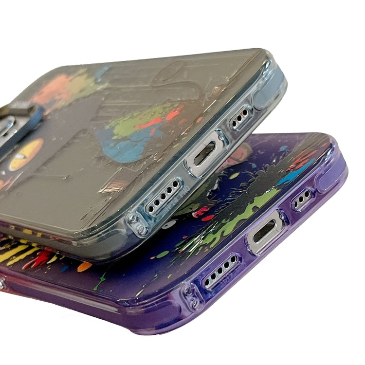 Serie di dipinti a olio con motivo animale PC + custodia per telefono in TPU, For iPhone 17e / 16e