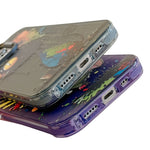 Serie di dipinti a olio con motivo animale PC + custodia per telefono in TPU, For iPhone 12