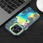 Serie di dipinti a olio con motivo animale PC + custodia per telefono in TPU, For iPhone 13