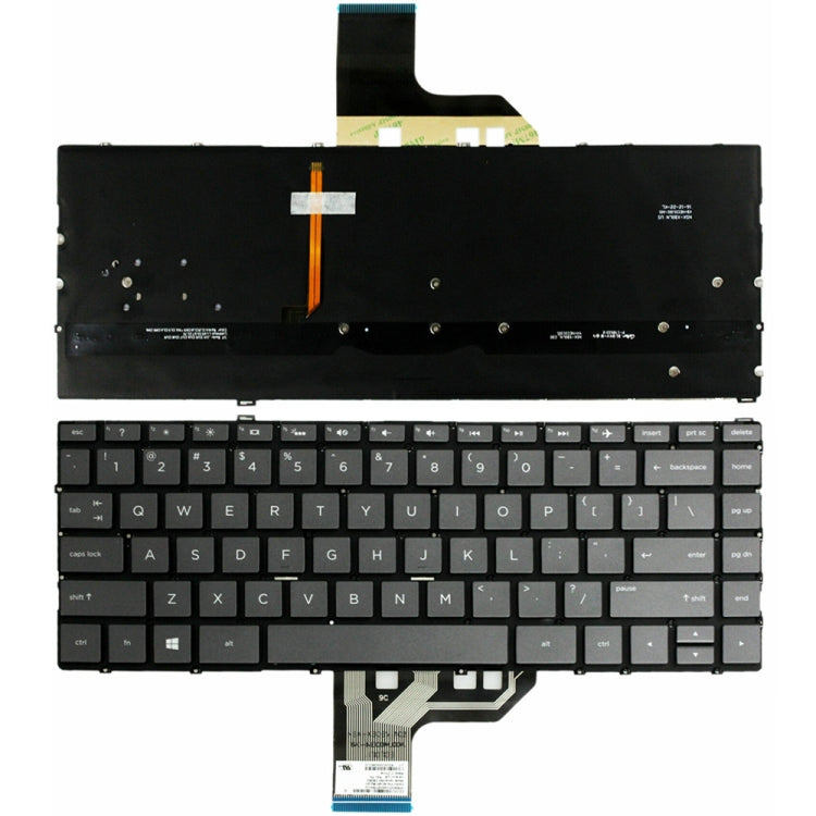 Tastiera per laptop versione USA marrone, For HP 13-W