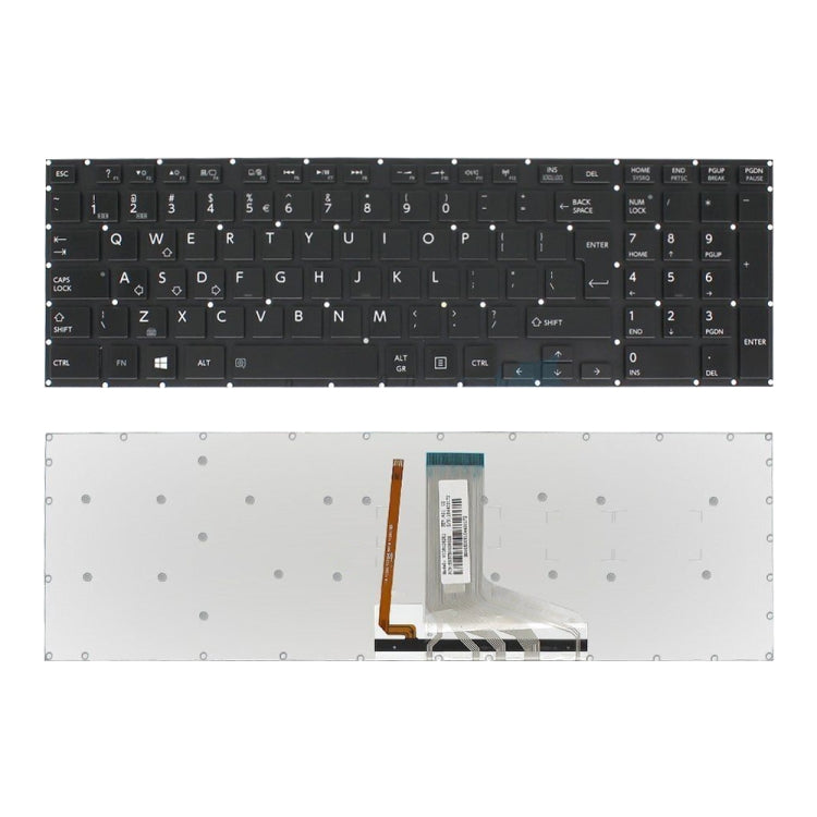 Laptop Backlit Keyboard, For TOSHIBA P55 / P55T / P55-A