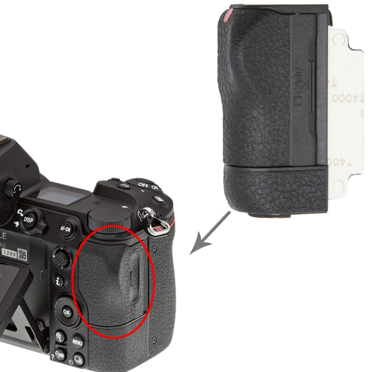 SD Card Slot Compartment Cover, For Nikon Z6 II, For Nikon Z6, For Nikon D5100, For Nikon D7000, For Nikon D3100, For Nikon D3000, For Nikon D90