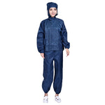 Tuta da lavoro antipolvere con cappuccio diviso antistatico a righe, XXL, XXXL, XXXXL, XXXXXL