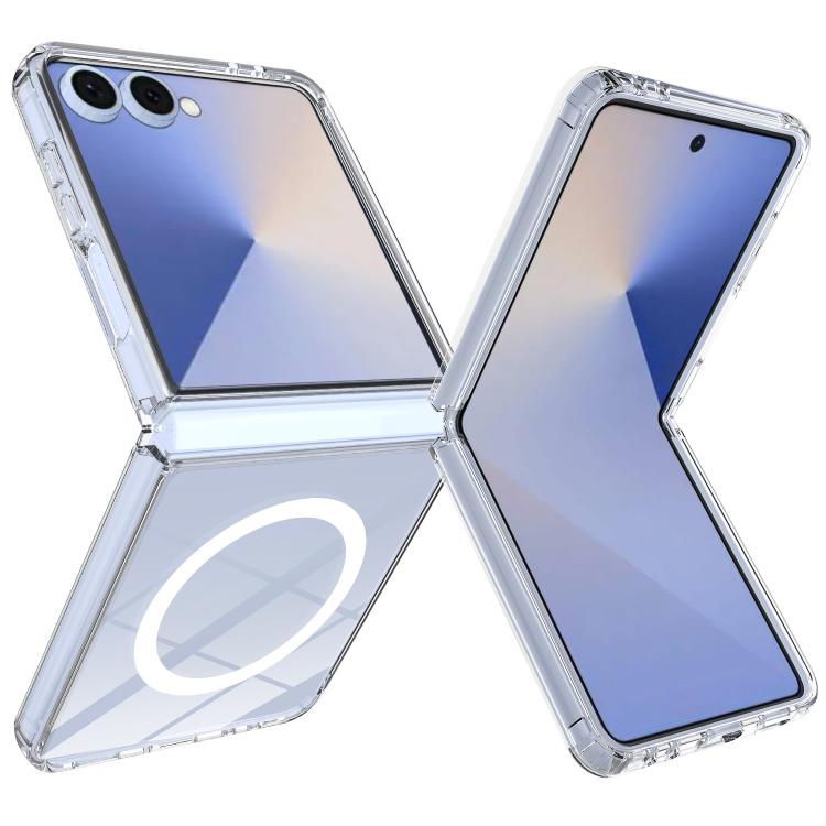 Custodia per telefono in acrilico trasparente MagSafe, For Galaxy Z Fold8 Ultra 5G, For Galaxy Z Flip8 5G, For Samsung Galaxy Z Flip7 5G, For Samsung Galaxy Z Fold5, For Samsung Galaxy Z Flip5