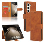 Custodia in pelle per Samsung Galaxy Z Fold7 5G