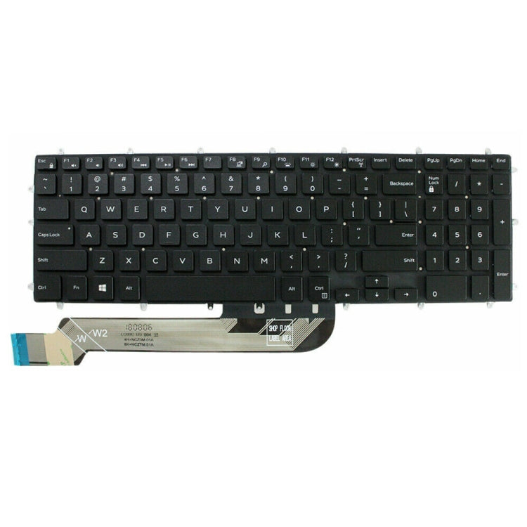 Laptop Keyboard, For Dell Inspiron 15-7566 / 17-7000 Series