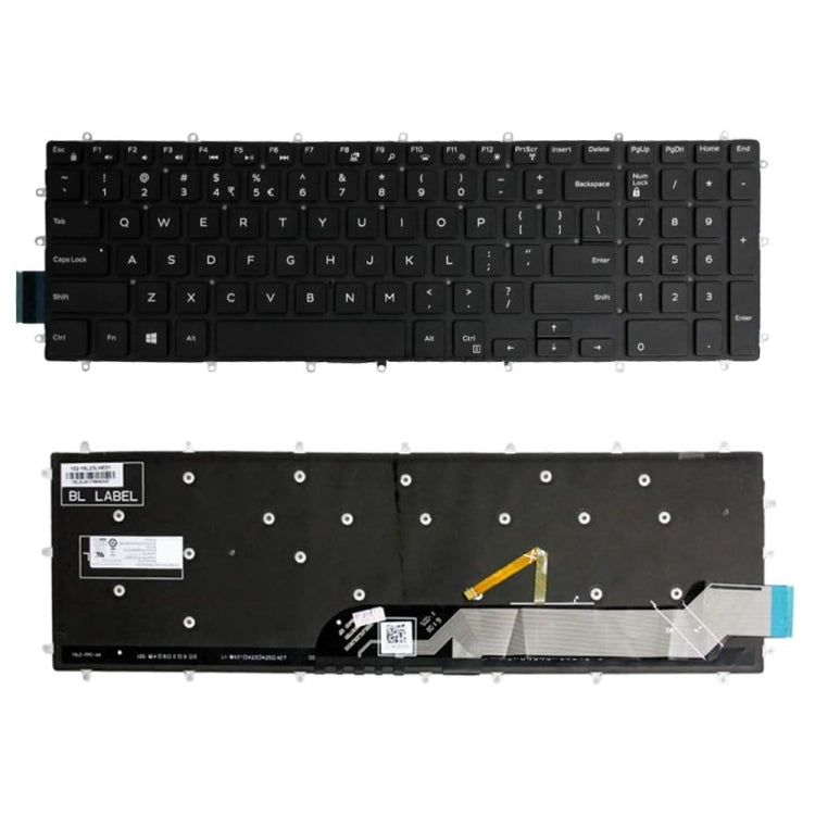 Tastiera portatile retroilluminata, For Dell G3 3579 3779 / G5 5587 / G7 7588