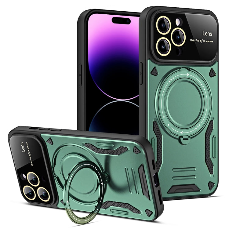 Custodia per telefono con supporto MagSafe per finestra grande, For iPhone 14 Plus, For iPhone 14, For iPhone 14 Pro, For iPhone 14 Pro Max