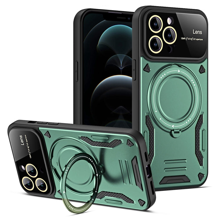Custodia per telefono con supporto MagSafe per finestra grande, For iPhone 12 Pro Max, For iPhone 12 Pro, For iPhone 11 Pro Max, For iPhone 11
