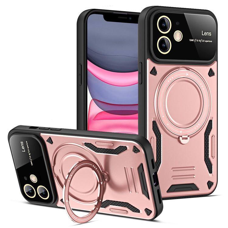 Custodia per telefono con supporto MagSafe per finestra grande, For iPhone 12 Pro Max, For iPhone 12 Pro, For iPhone 11 Pro Max, For iPhone 11