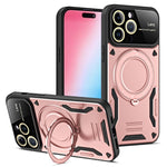 Custodia per telefono con supporto MagSafe per finestra grande, For iPhone 15 Pro Max, For iPhone 15 Pro, For iPhone 15 Plus, For iPhone 15