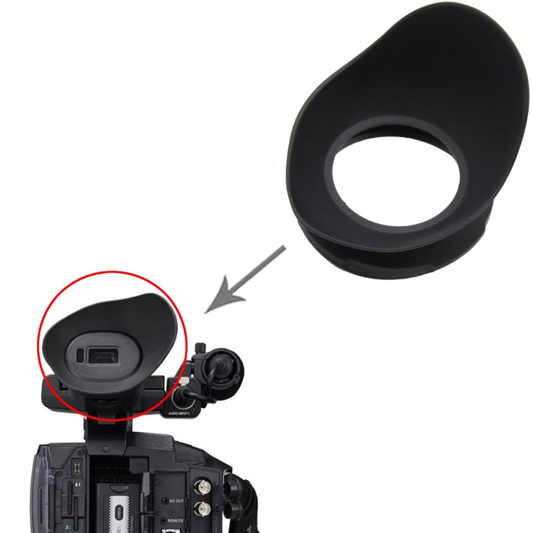 Camera Viewfinder / Eyepiece Eyecup, For Panasonic AG-AC130AMC