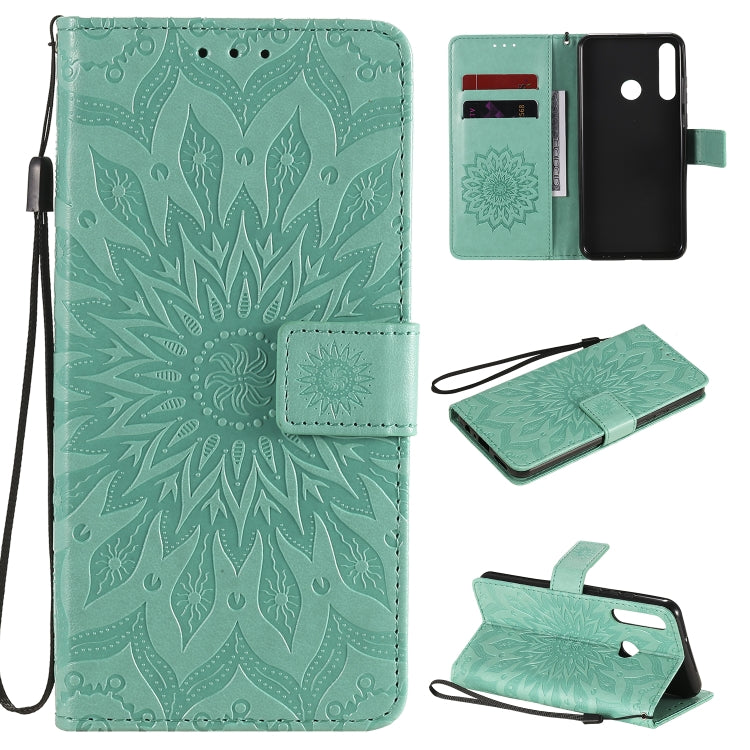 Custodia portafoglio in pelle PU per Huawei Y5p e Y6p