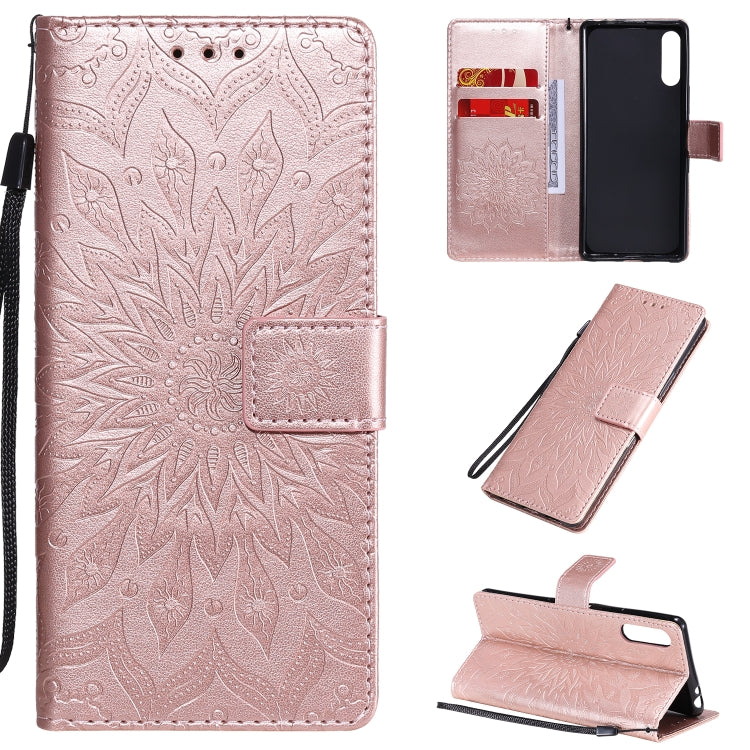 Custodia portafoglio in pelle PU per Sony Xperia L4
