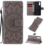 Custodia portafoglio in pelle PU per Sony Xperia L4